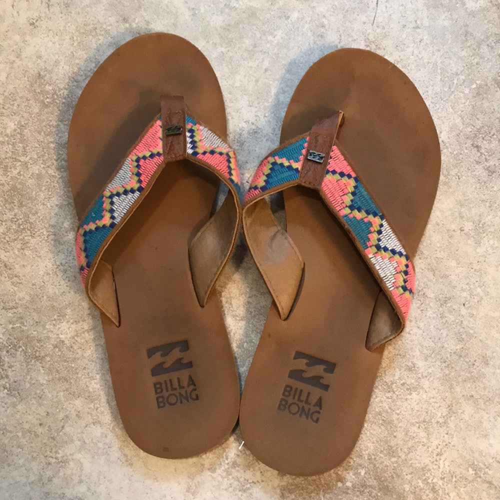 BillaBong Flip Flops